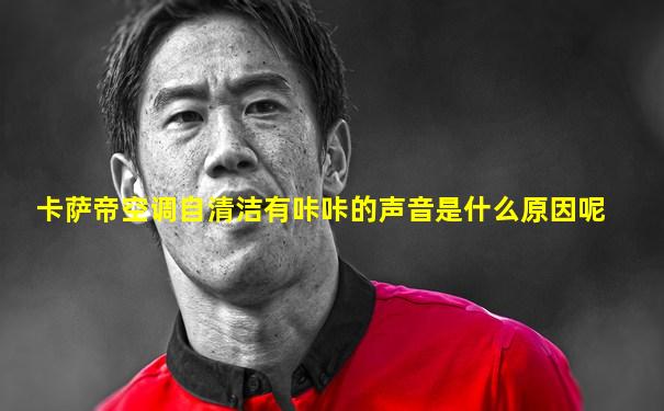 卡萨帝空调自清洁有咔咔的声音是什么原因呢