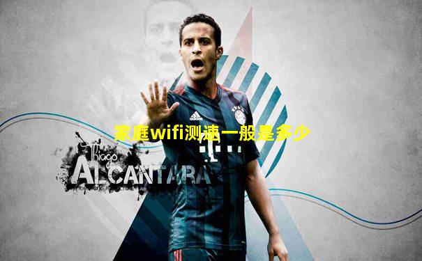 家庭wifi测速一般是多少