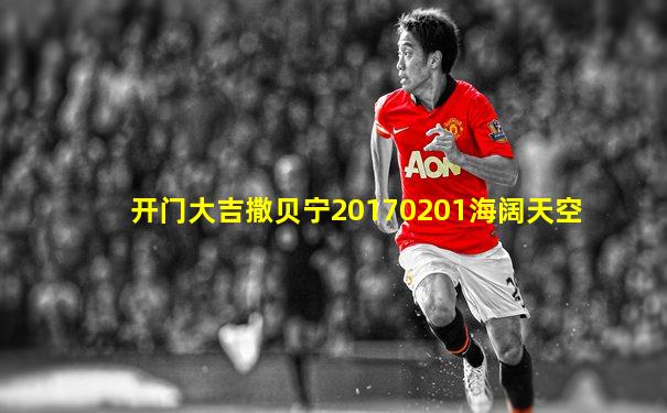 开门大吉撒贝宁20170201海阔天空