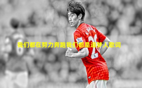 我们都在努力奔跑我们都是追梦人歌词