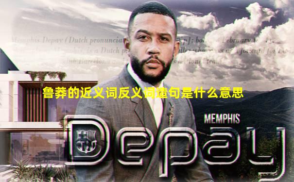 鲁莽的近义词反义词造句是什么意思